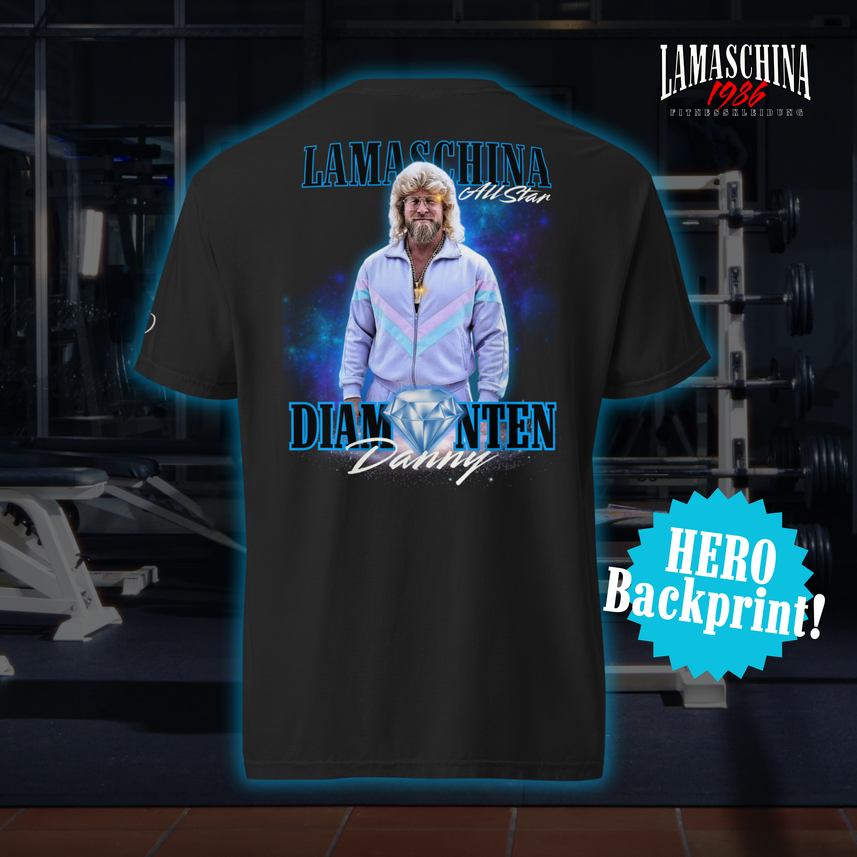 Maschina Allstars - "Diamanten-Danny" StickShirt