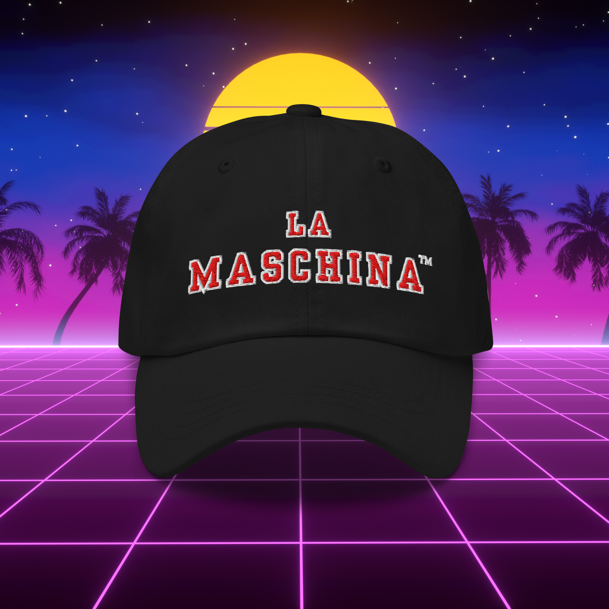 La Maschina™ „Jörg“ Dad Cap – Needle Power