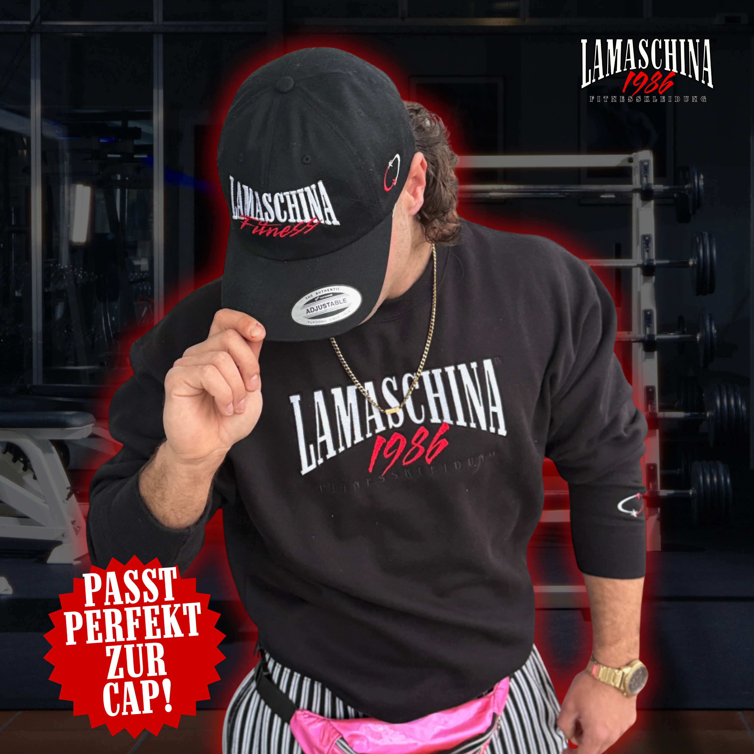 La Maschina 1986 Crewneck (black)