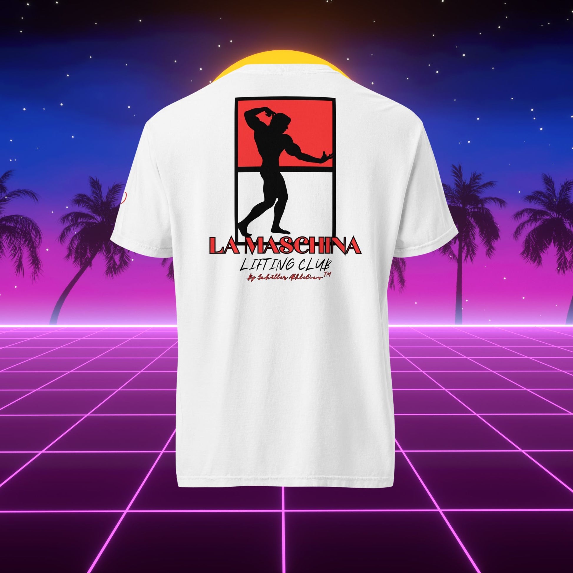 La Maschina™ – Lifting Club Shirt Red Power (Maschina Fit)