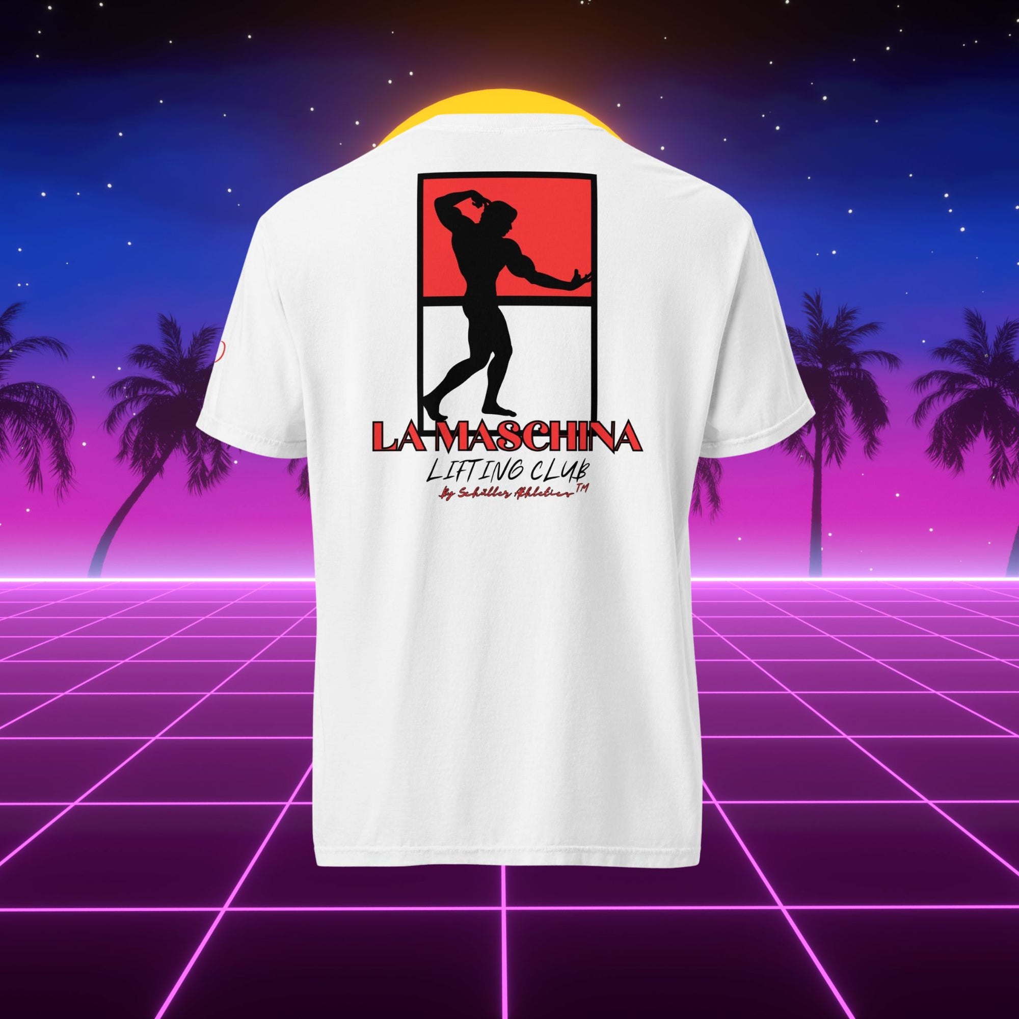 La Maschina™ – Lifting Club Shirt Red Power (Maschina Fit)