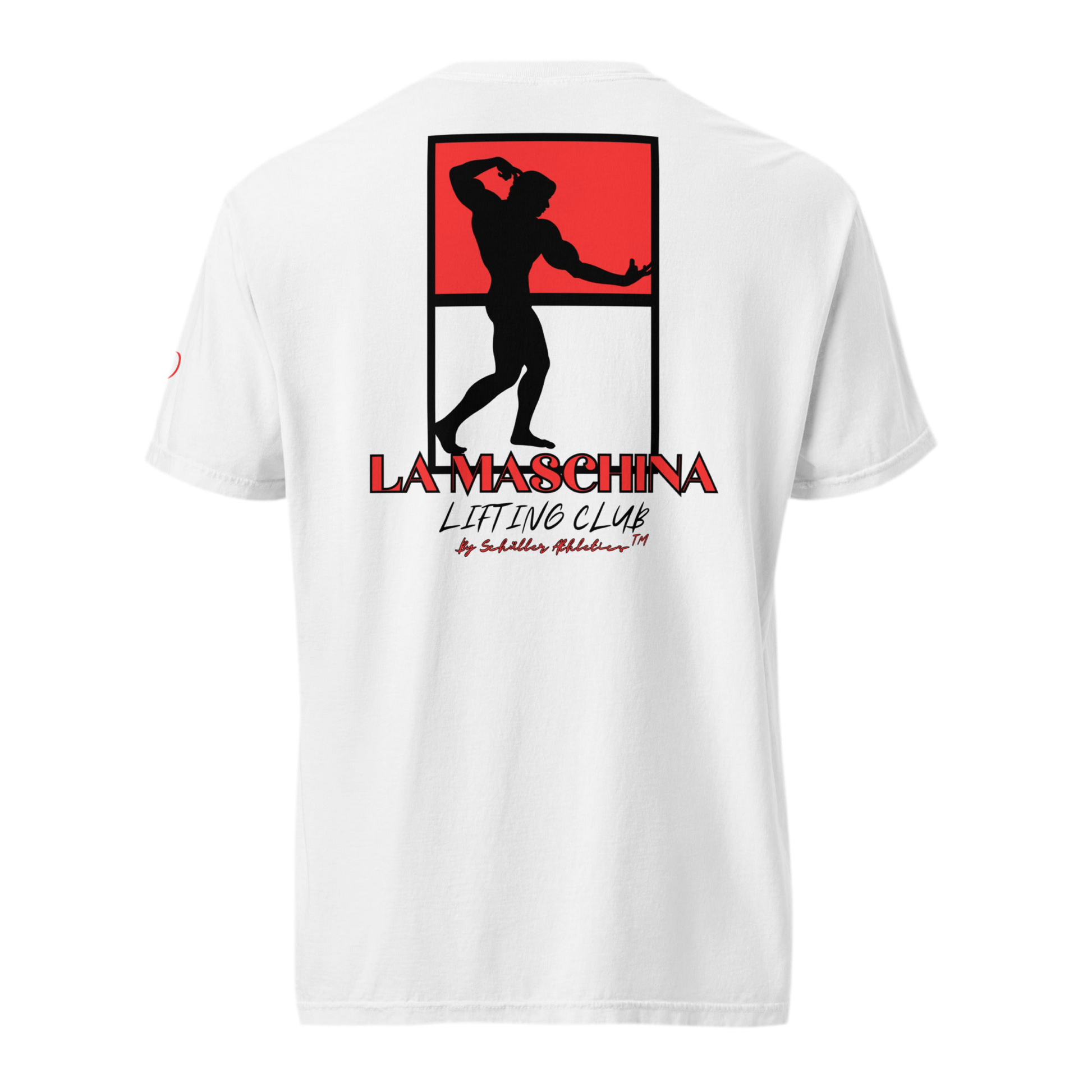 La Maschina™ – Lifting Club Shirt Red Power (Maschina Fit)