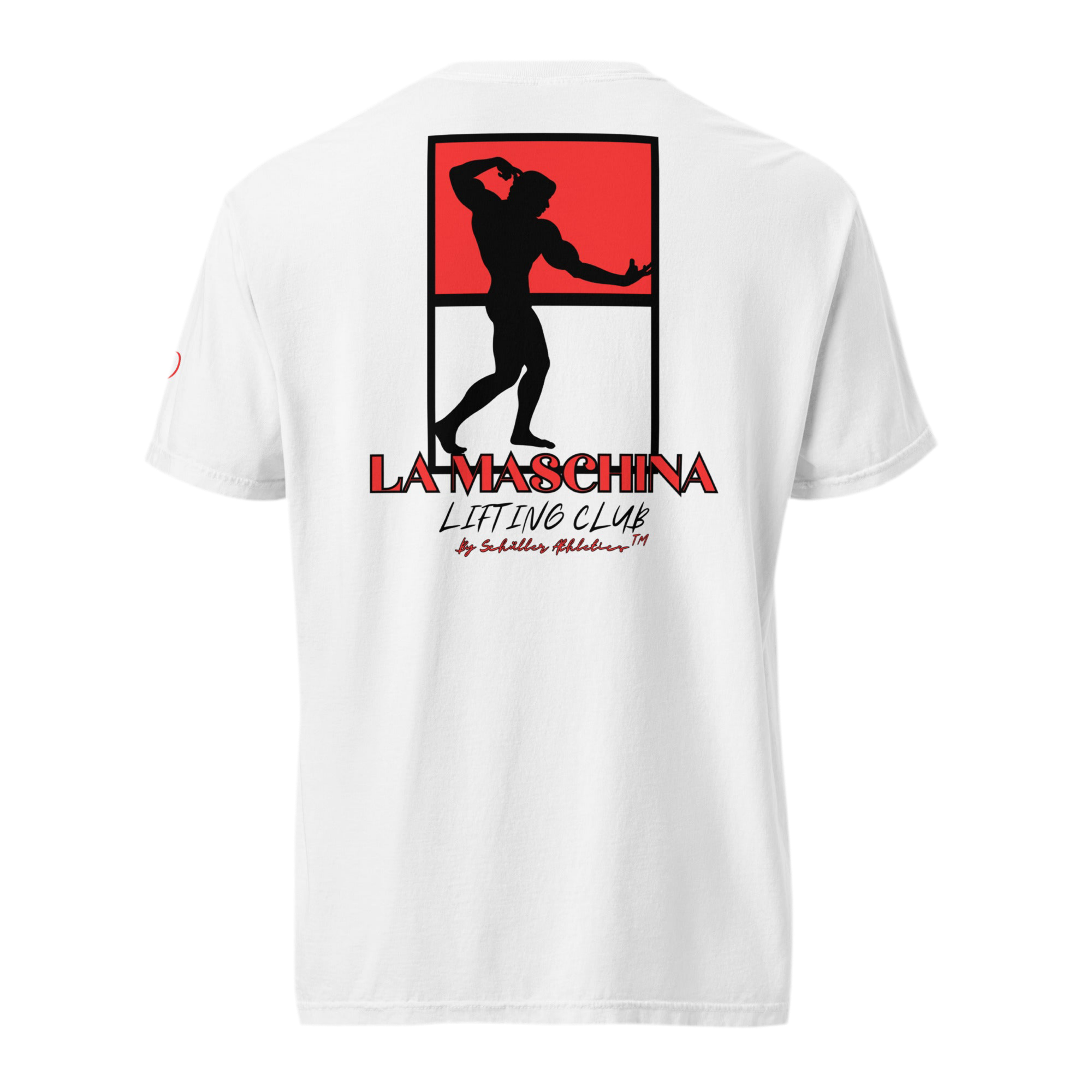 La Maschina™ – Lifting Club Shirt Red Power (Maschina Fit)