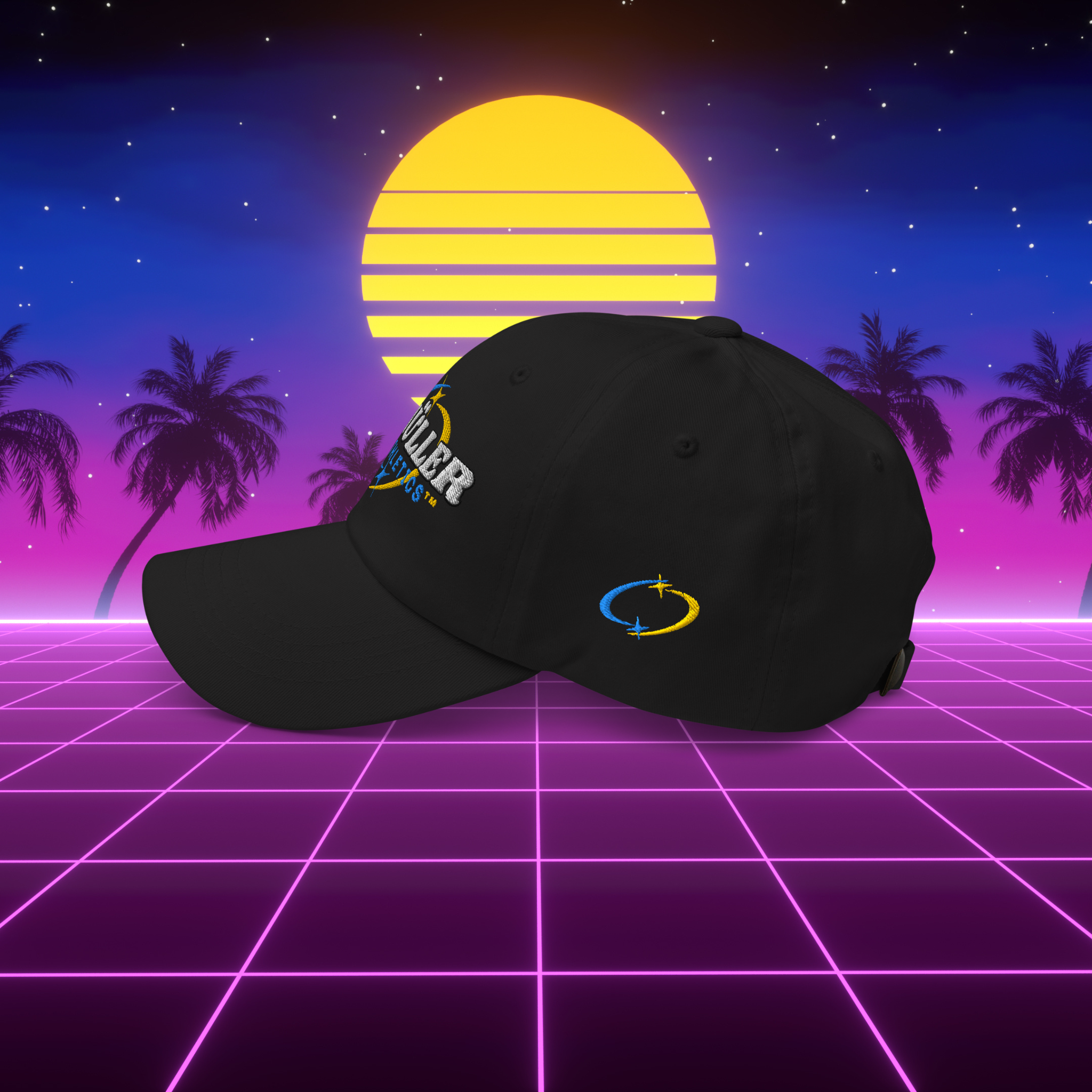 Orbit™ Aqua „Ulli“ Dad Cap – Needle Power