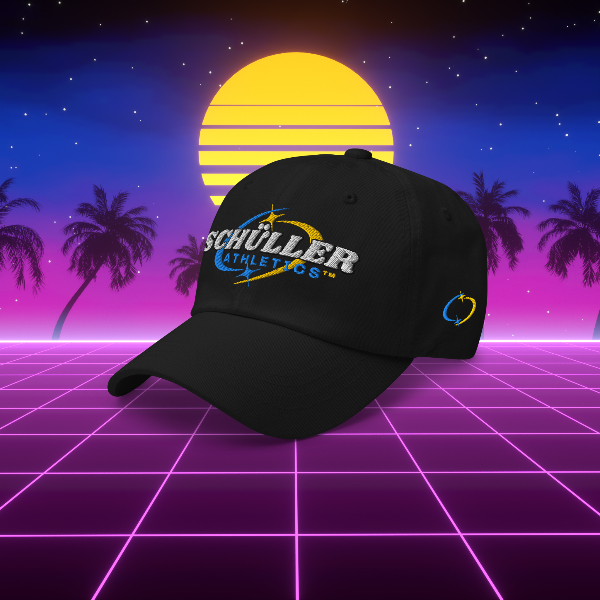 Orbit™ Aqua „Ulli“ Dad Cap – Needle Power