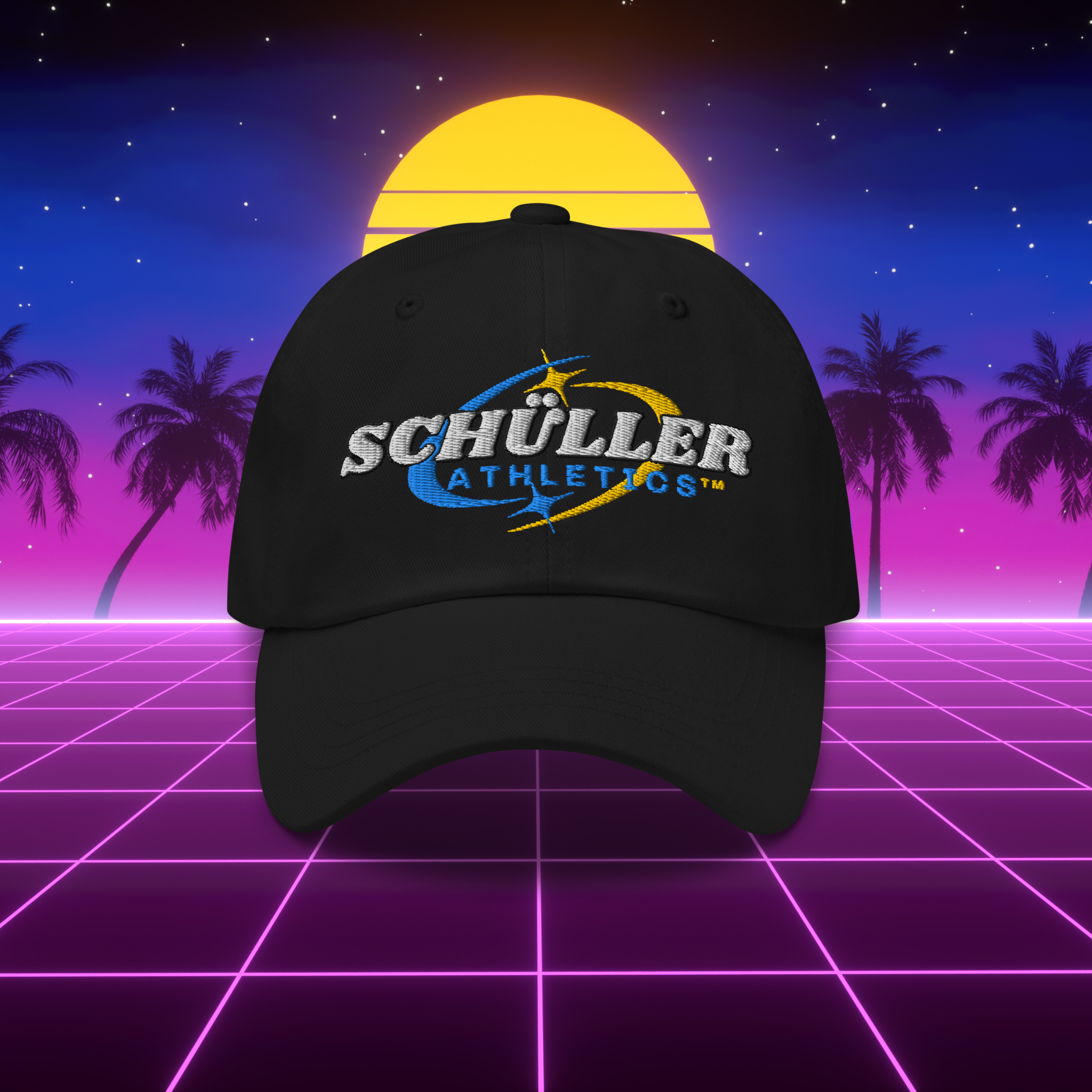 Orbit™ Aqua „Ulli“ Dad Cap – Needle Power