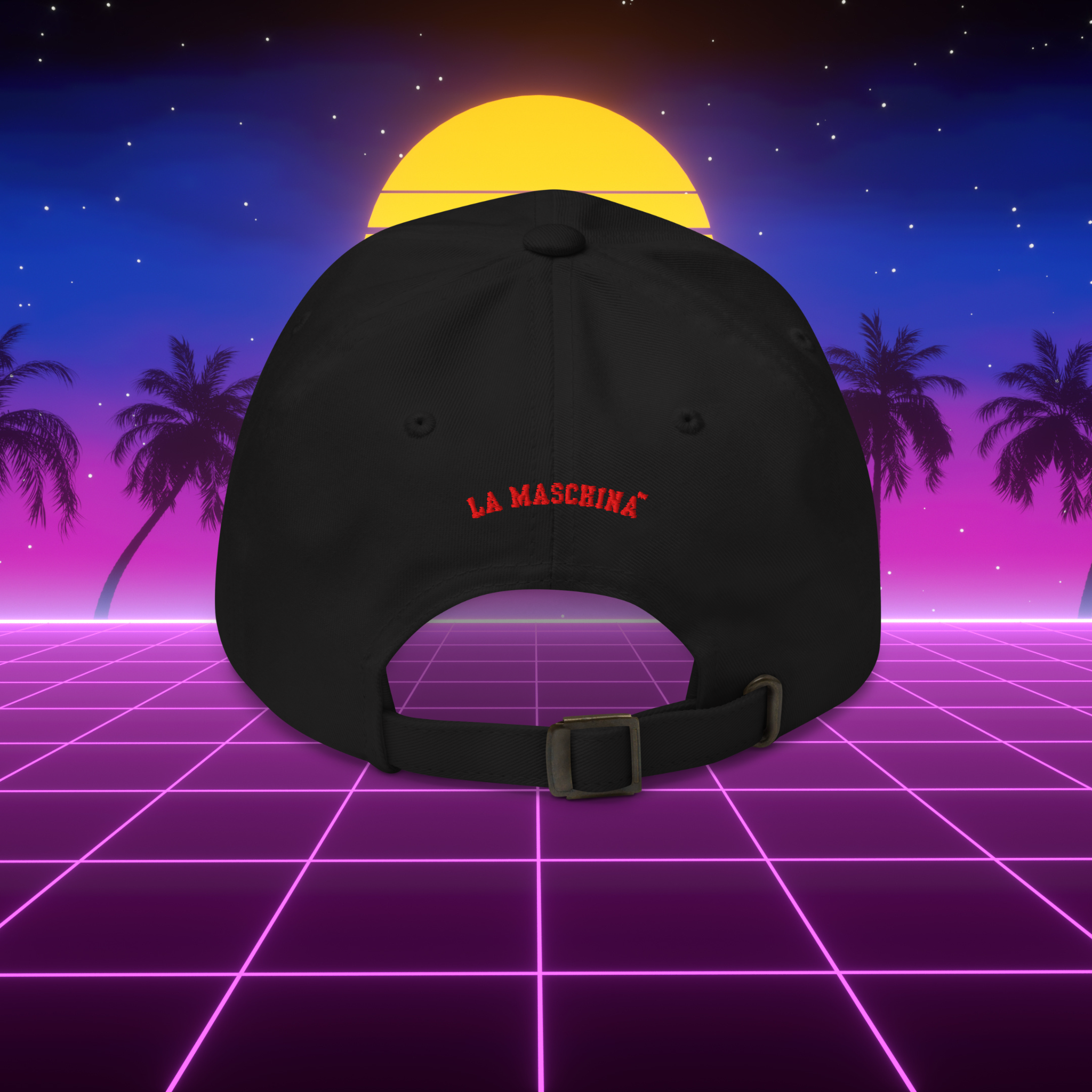 La Maschina™ „Jörg“ Dad Cap – Needle Power