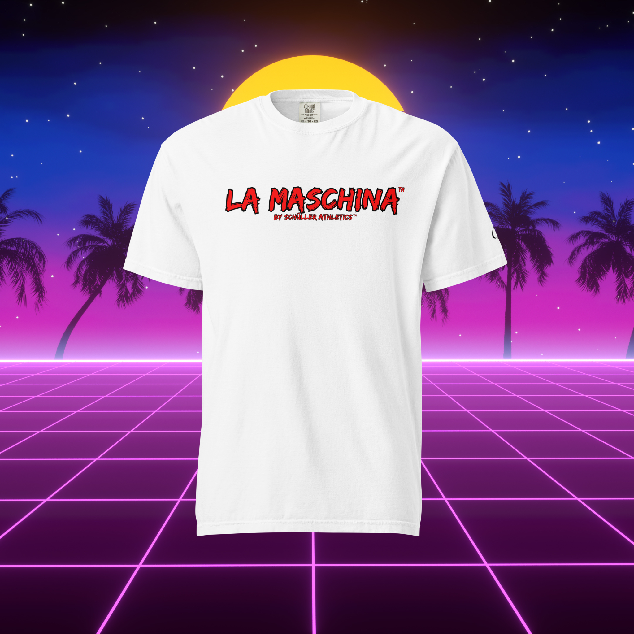 La Maschina Karate T-Shirt (white/red)