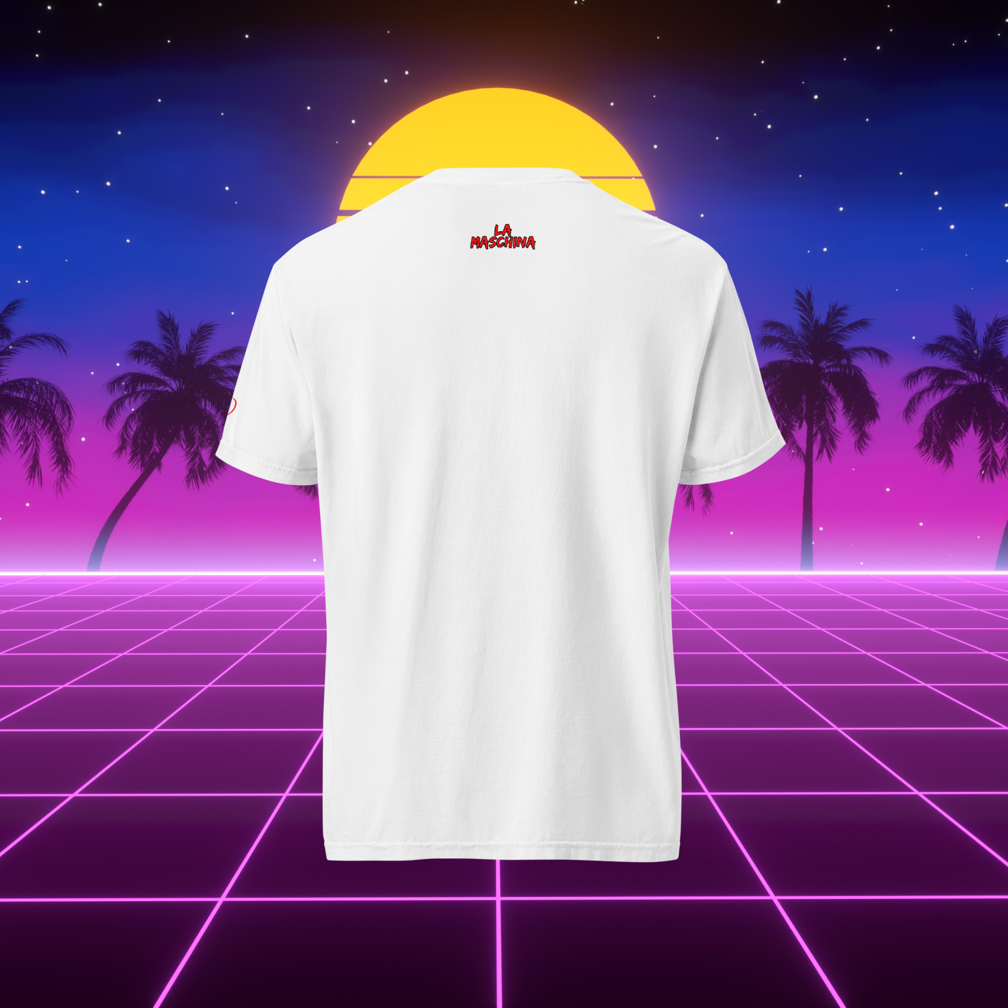 La Maschina Karate T-Shirt (white/red)