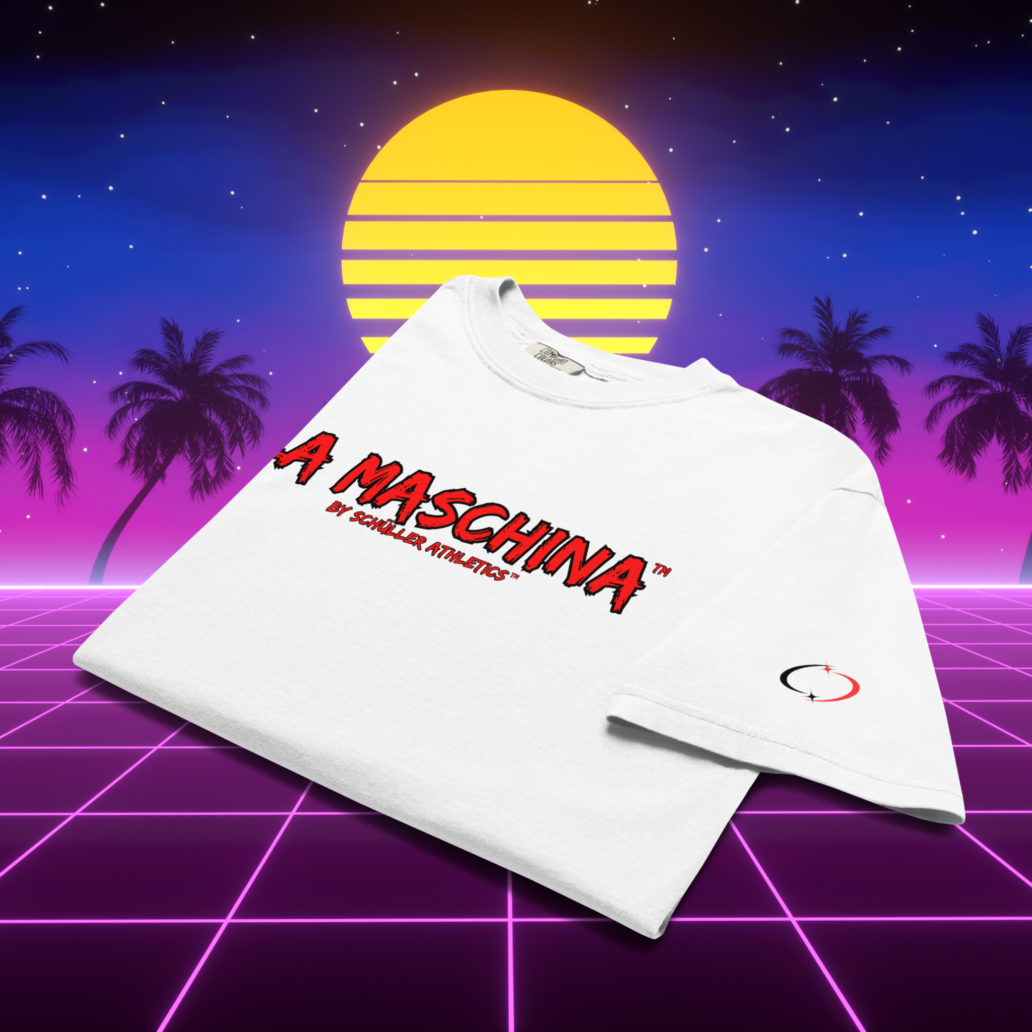 La Maschina Karate T-Shirt (white/red)