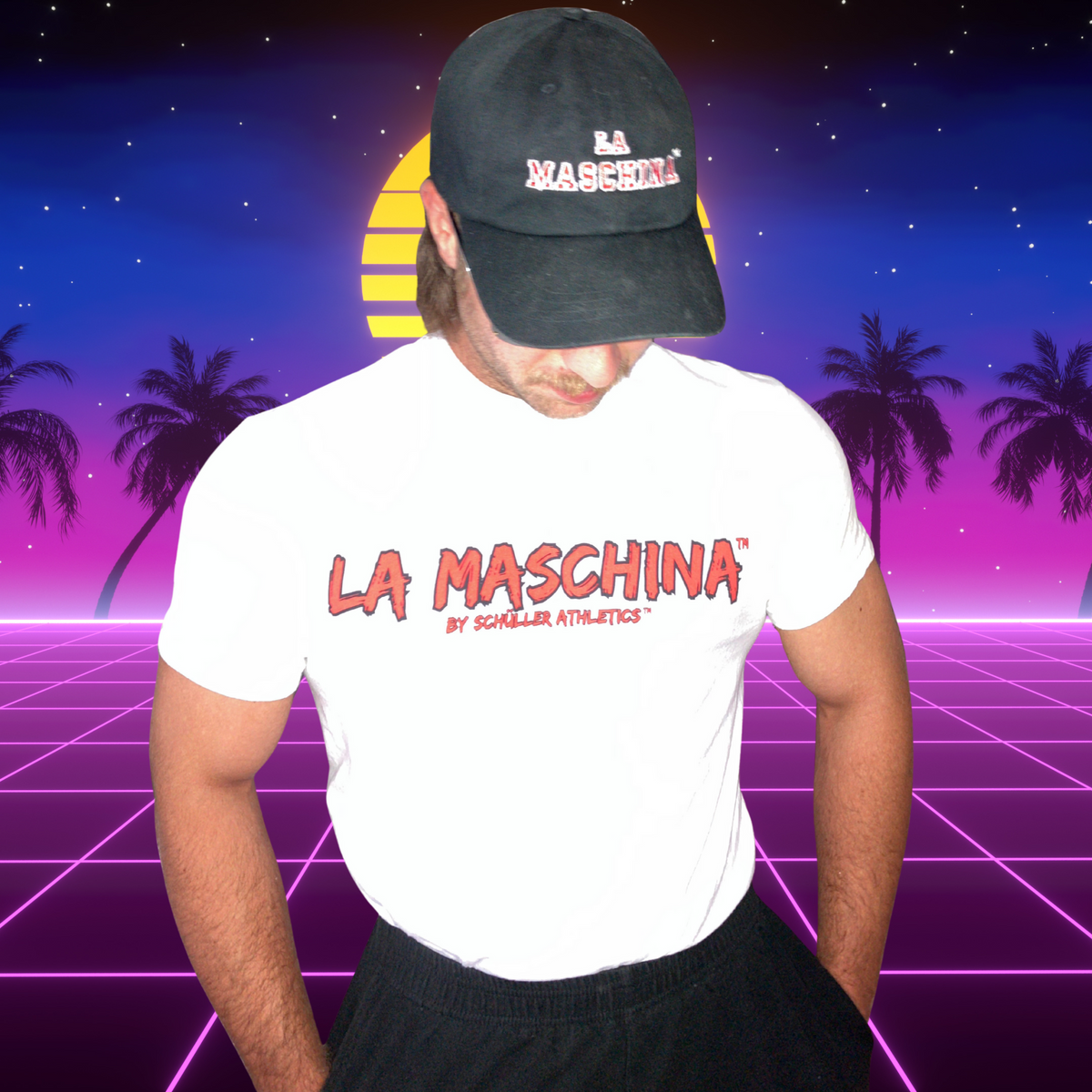 La Maschina Karate T-Shirt (white/red)