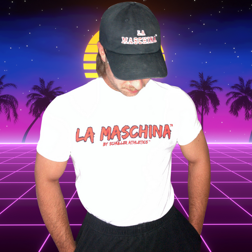 La Maschina Karate T-Shirt (white/red)