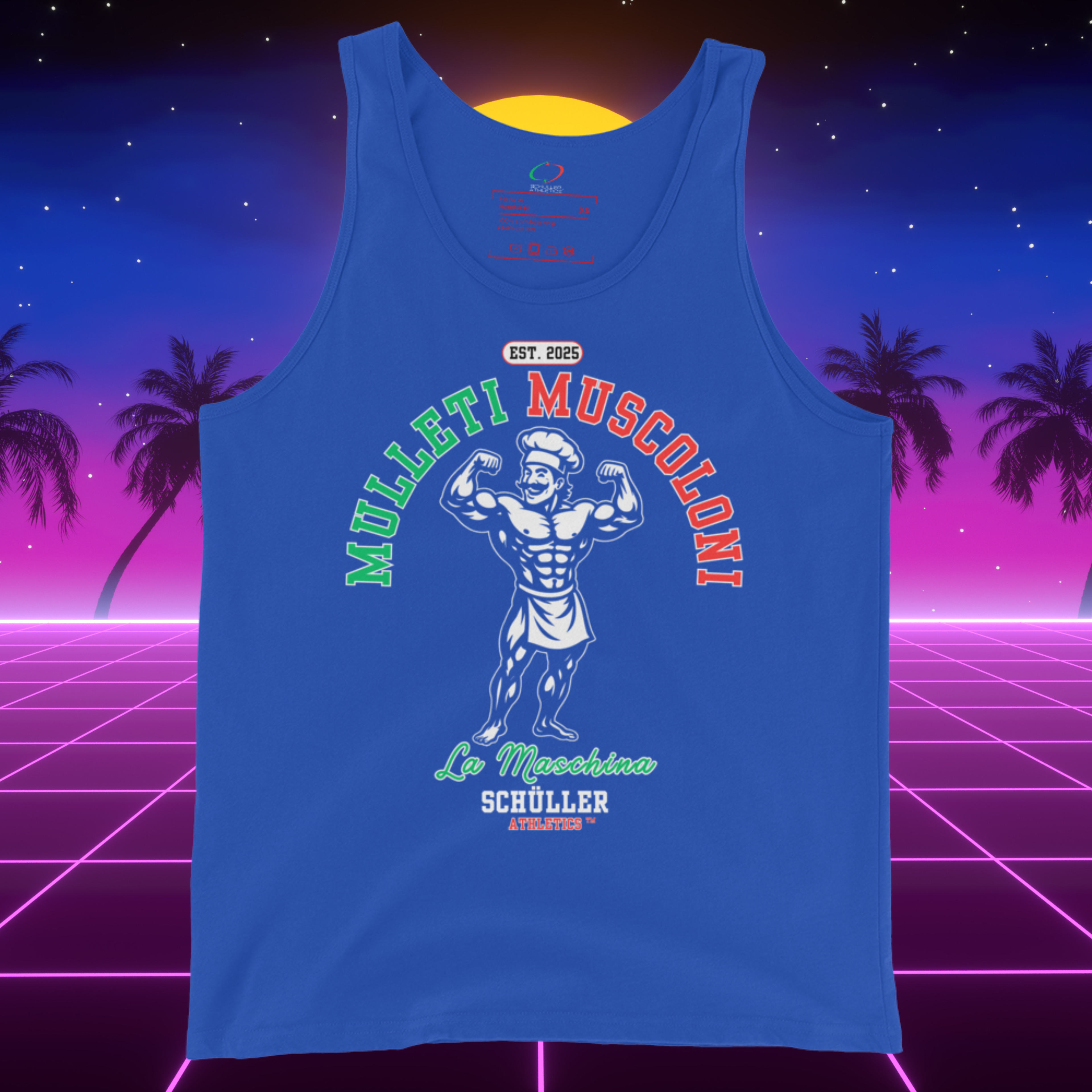 La Maschina Muscle Mullet Tank-Top (Italia)