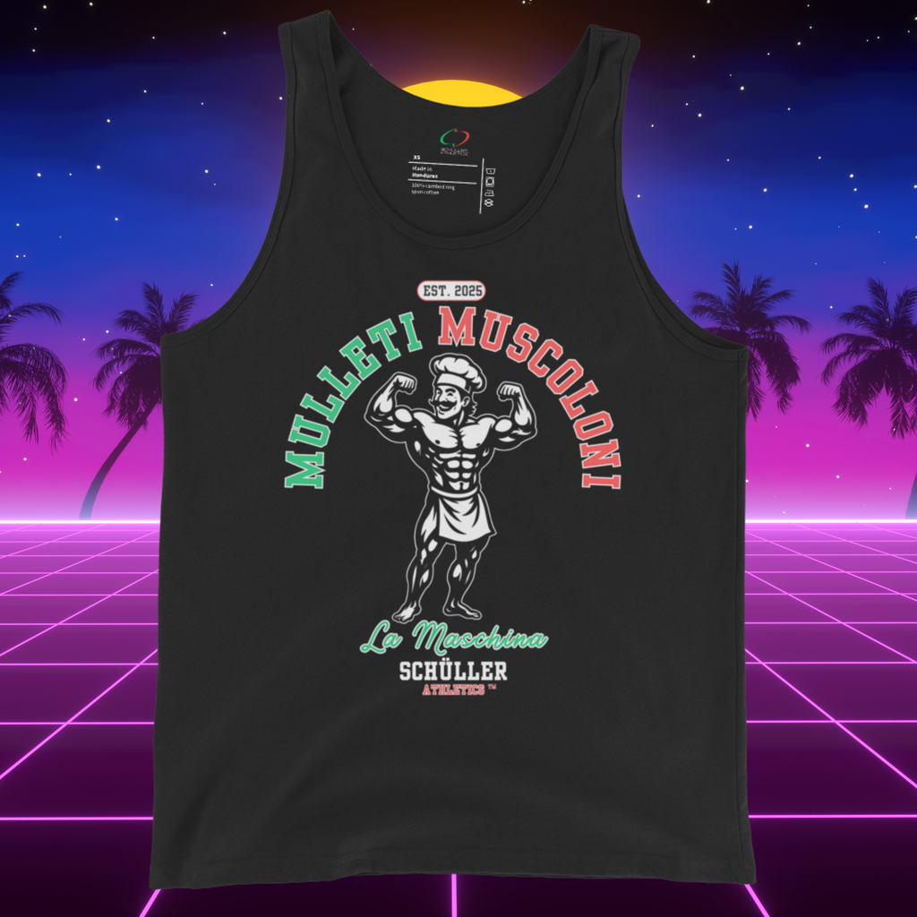 La Maschina Muscle Mullet Tank-Top (Italia)