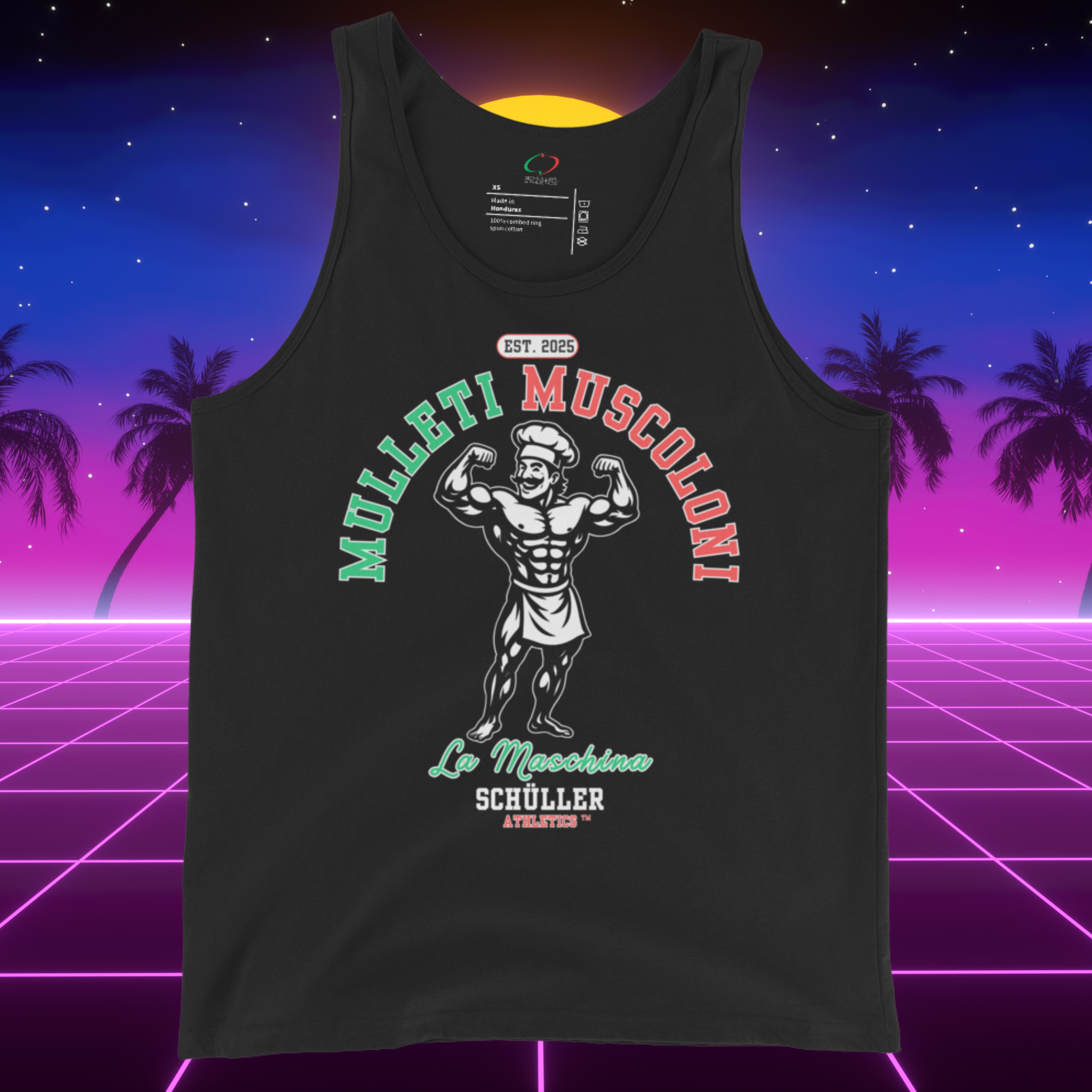 La Maschina Muscle Mullet Tank-Top (Italia)