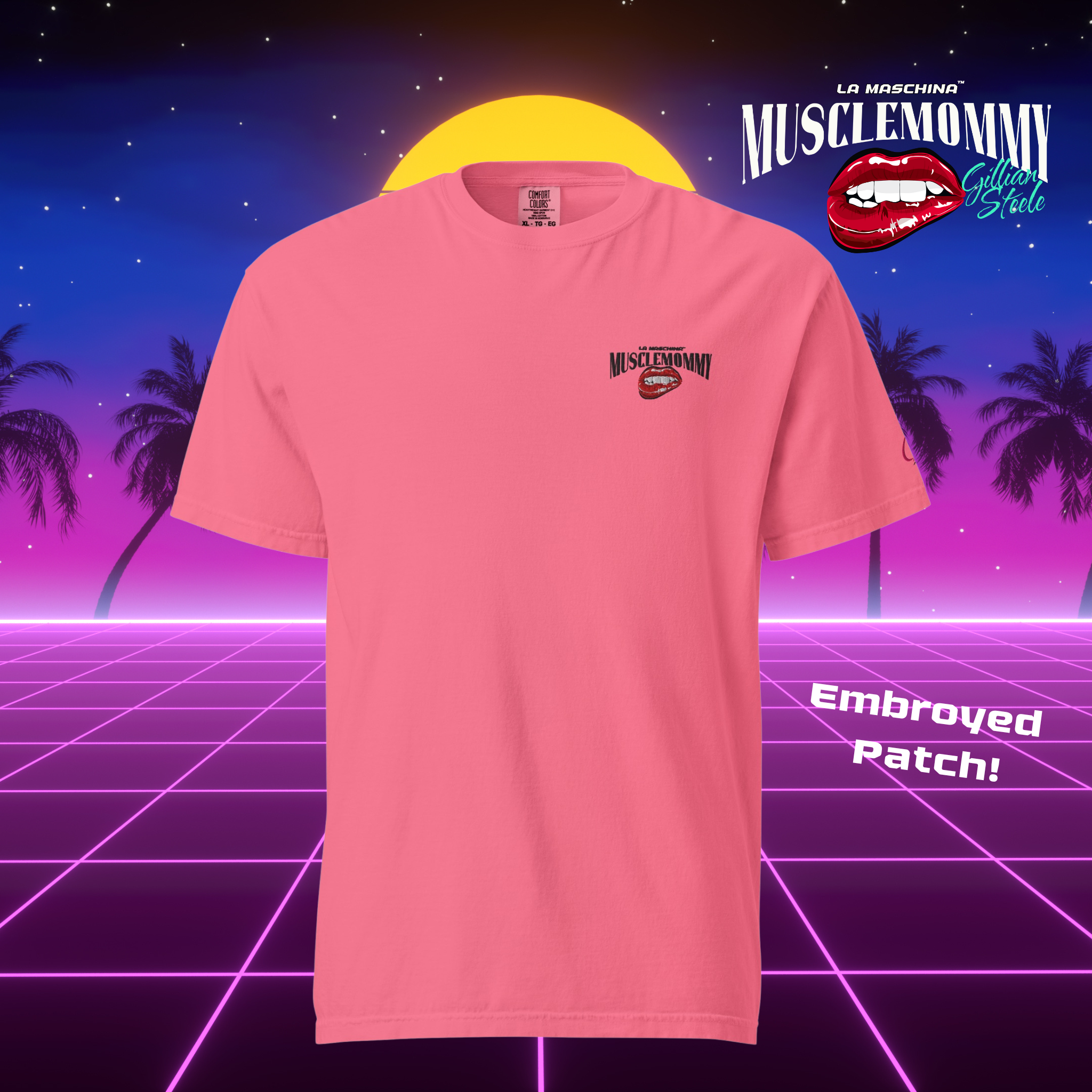 Muscle Mommy by Gillian Steele Retro Shirt