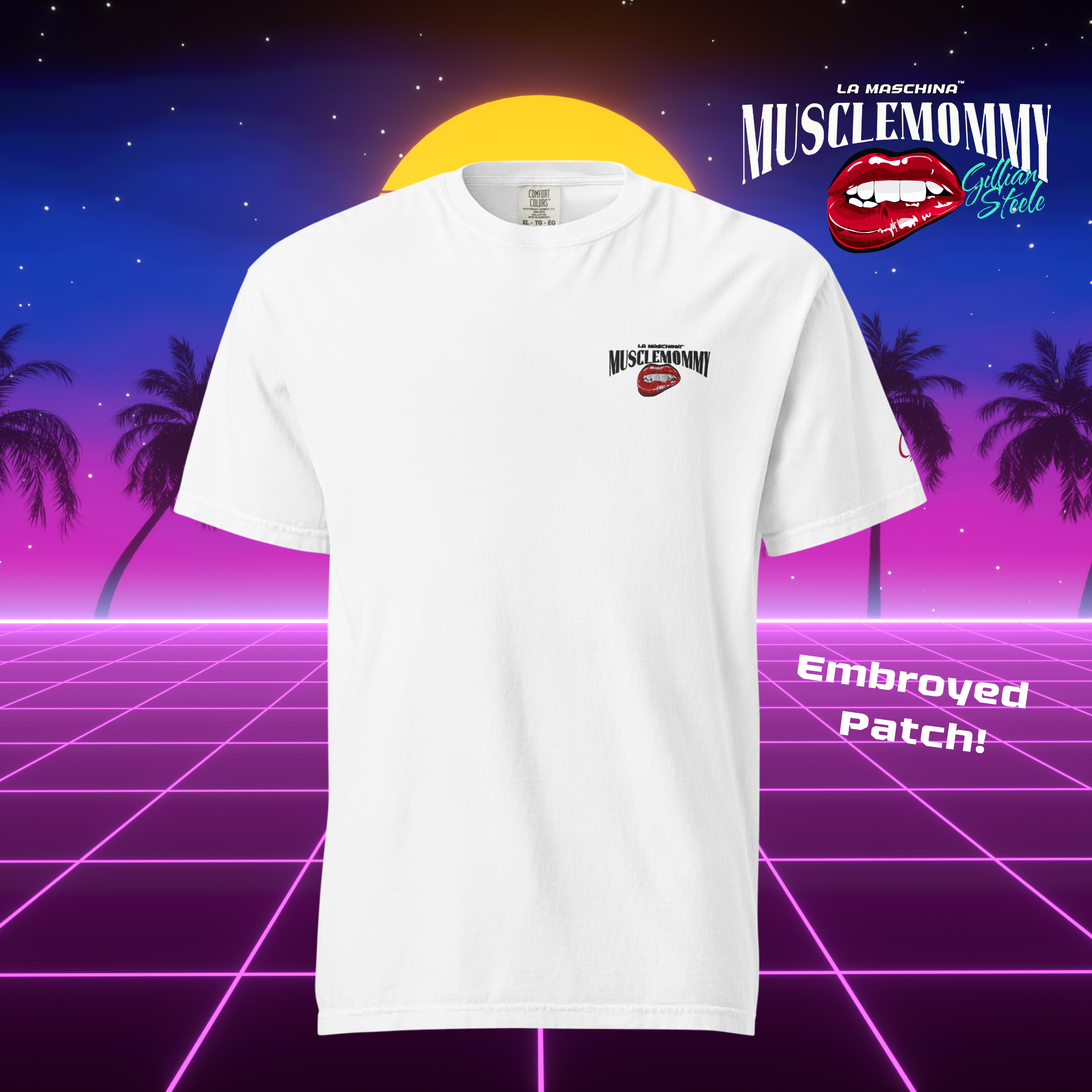 Muscle Mommy by Gillian Steele Retro Shirt