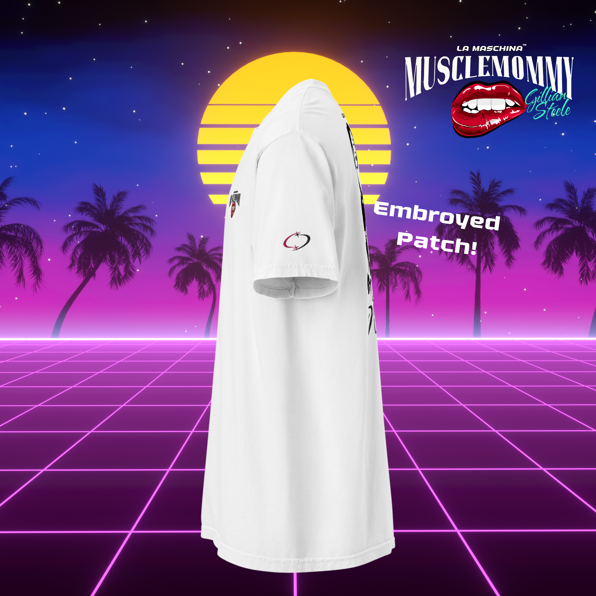 Muscle Mommy by Gillian Steele Retro Shirt