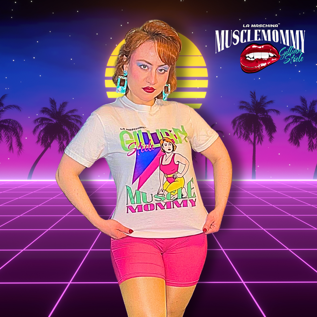 Muscle Mommy by Gillian Steele™️ - Neon Workout Shirt