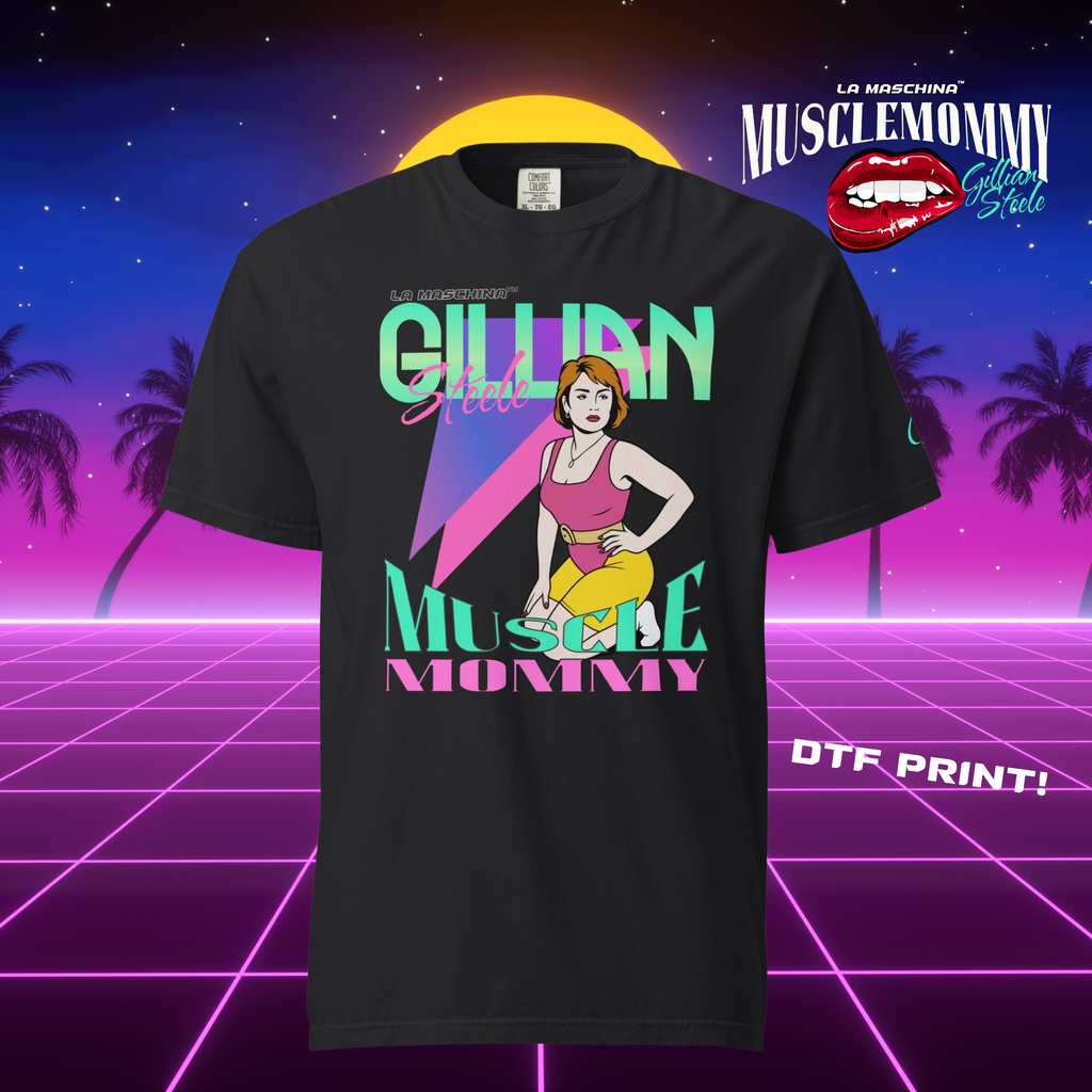 Muscle Mommy by Gillian Steele™️ - Neon Workout Shirt
