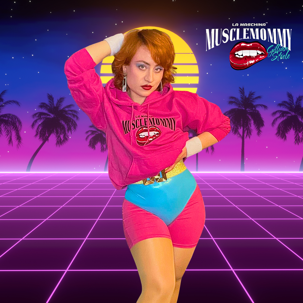 Muscle Mommy by Gillian Steele - Signature Hoodie