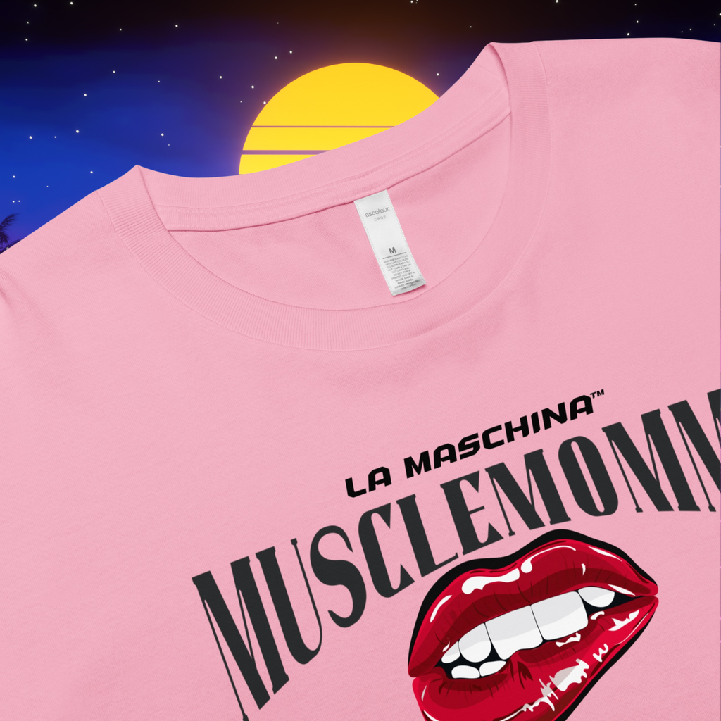 Muscle Mommy by Gillian Steele - Retro Crop Top