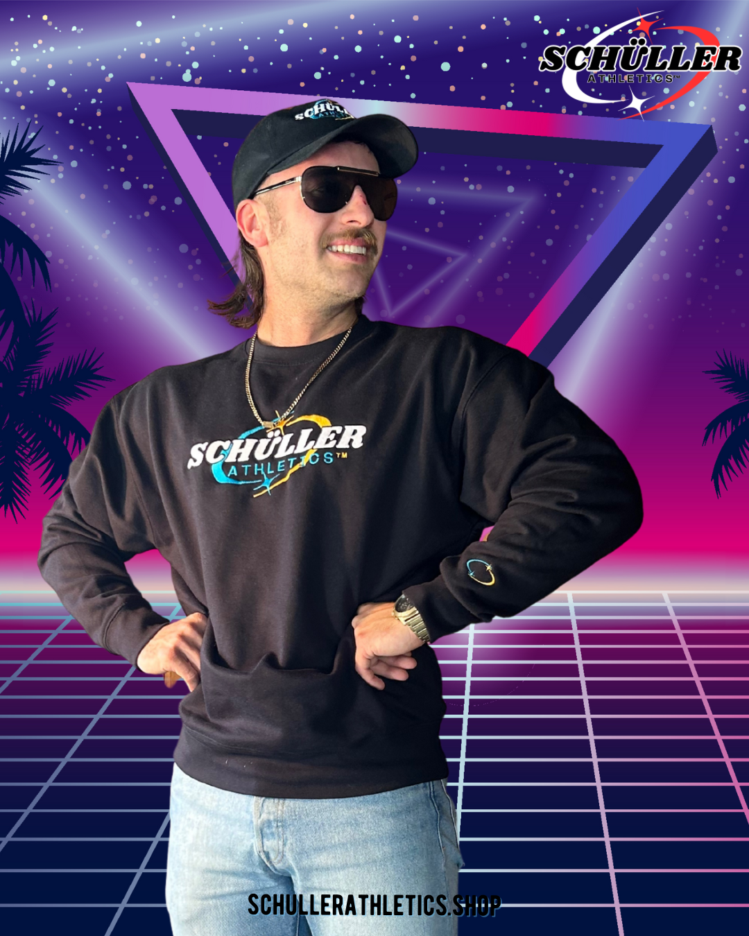 Orbit™ Crewneck Aqua – Needle Power