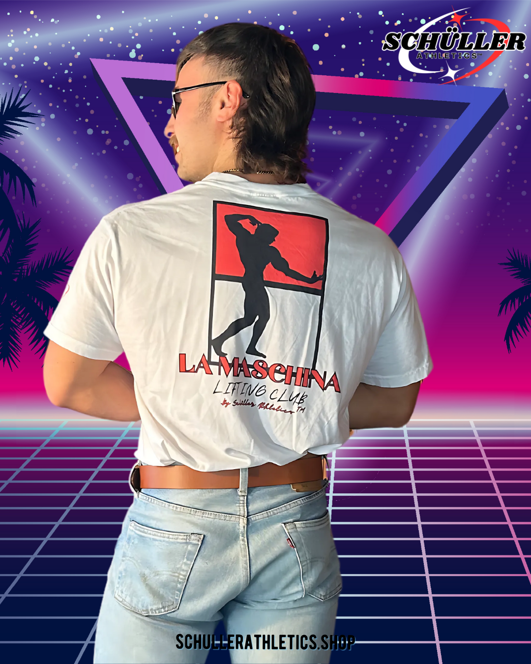 La Maschina™ – Lifting Club Shirt Red Power (Maschina Fit)