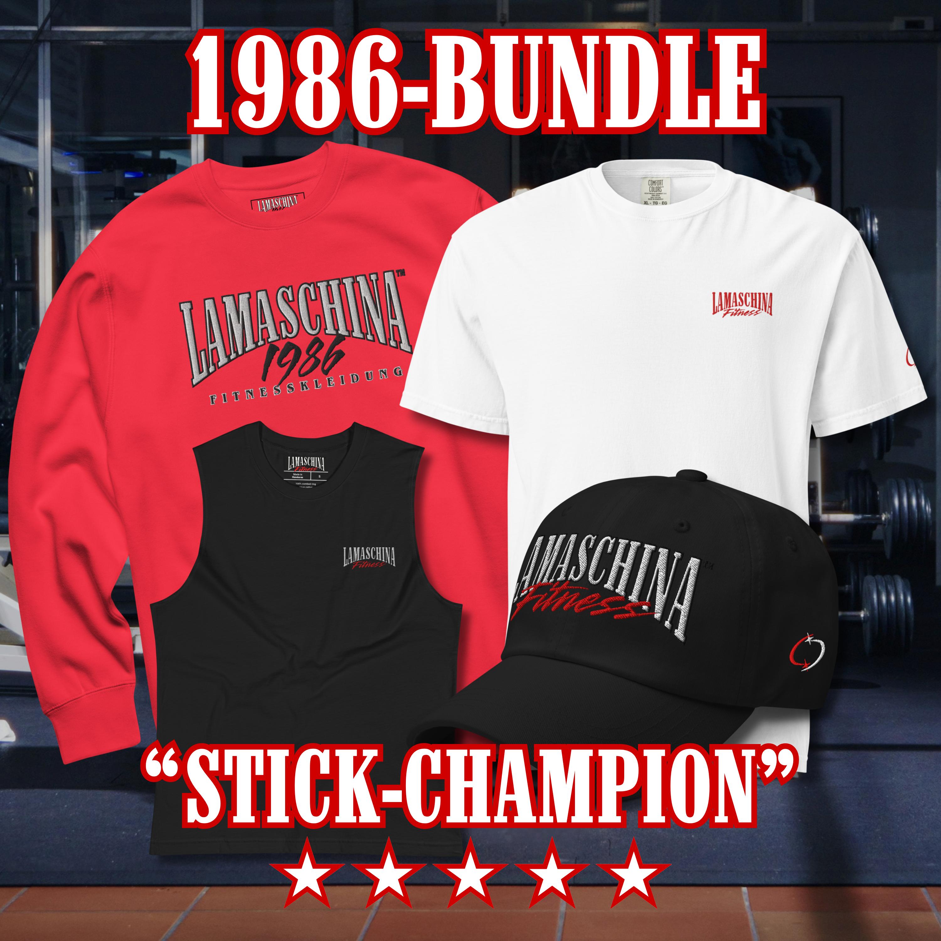 1986-BUNDLE "STICK-CHAMPION"