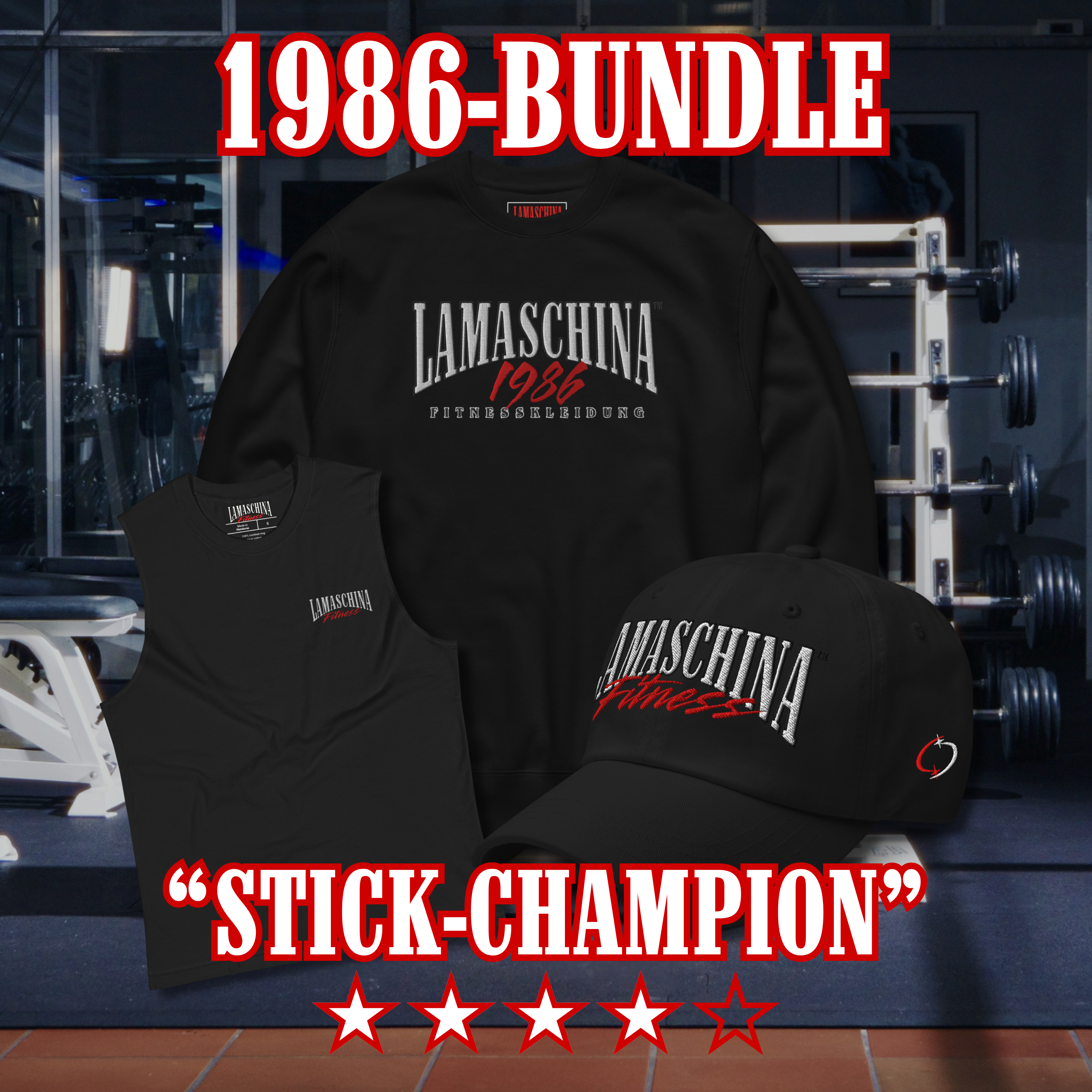 1986-BUNDLE "STICK CHAMPION"