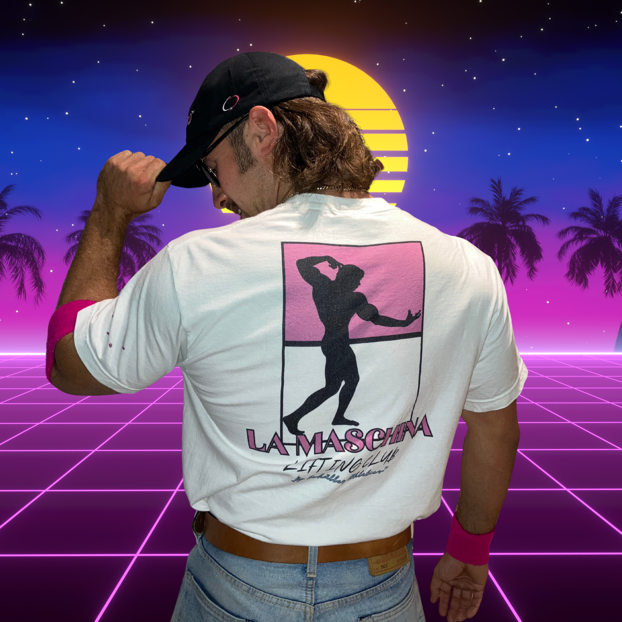 La Maschina - Pink Lifting Club Shirt (Maschina Fit)