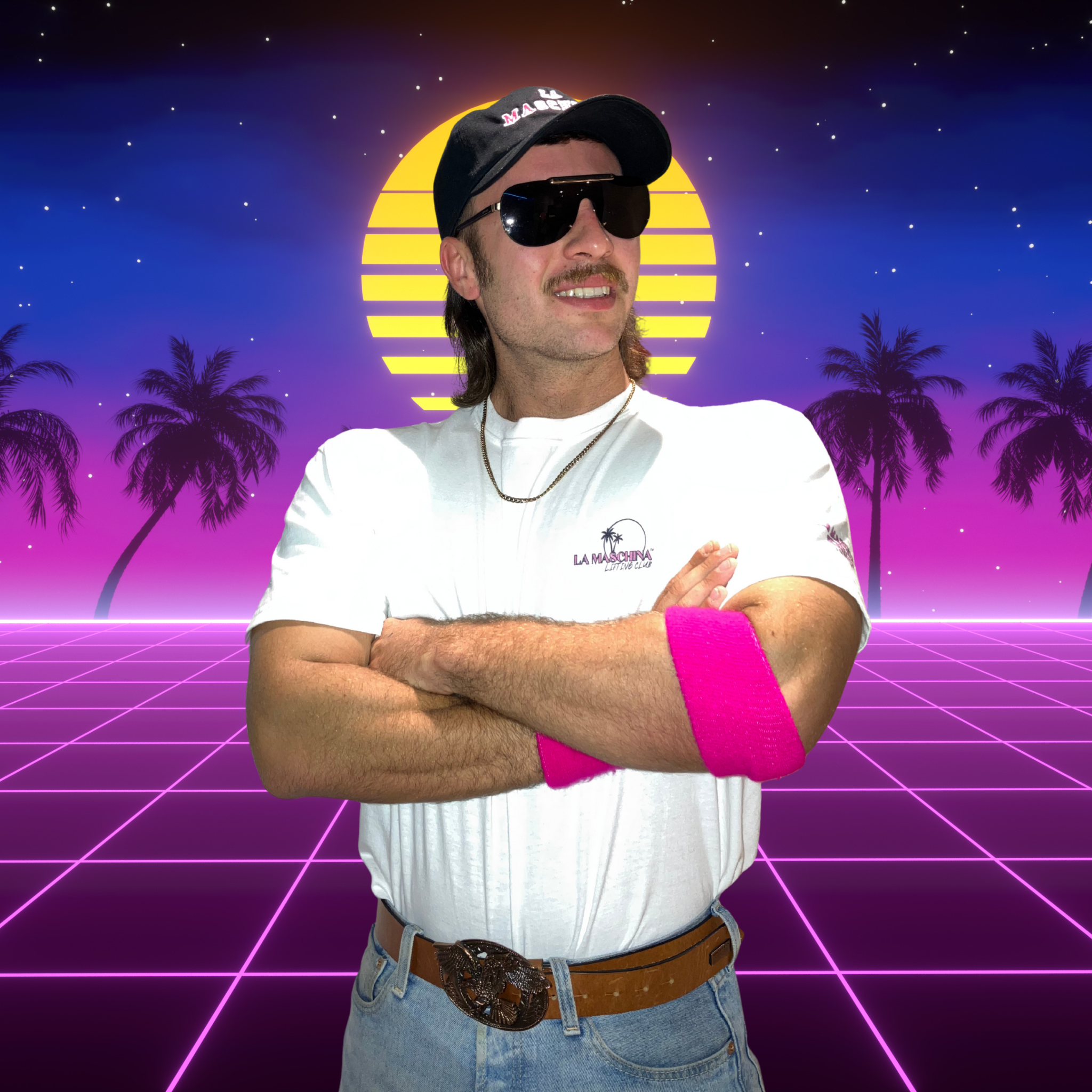 La Maschina - Pink Lifting Club Shirt (Maschina Fit)