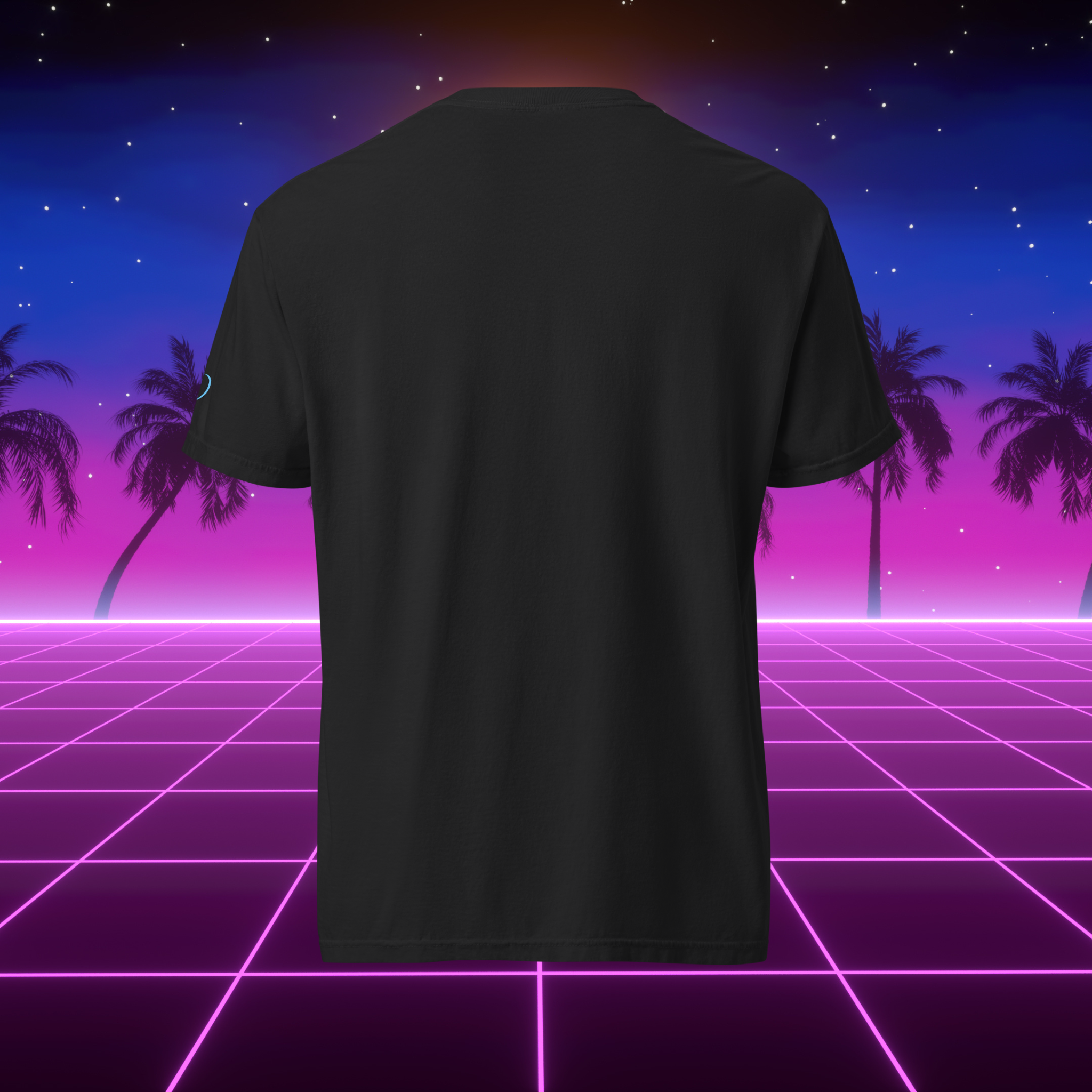 Muscle Mullet - Schwarze Traube Shirt (Maschina Fit)