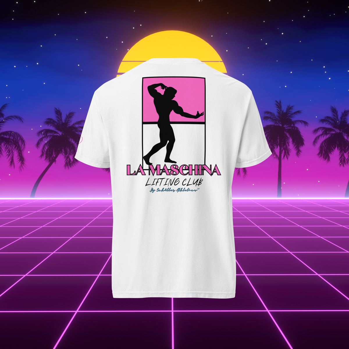 La Maschina - Pink Lifting Club Shirt (Maschina Fit)